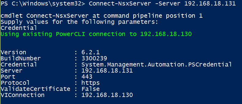 Getting Started with PowerNSX